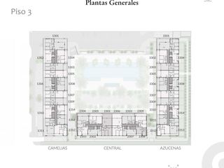 Departamento en Pilar - Piso 2 - UF2102 -  2 Ambientes con Cochera, Balcon y Jardin