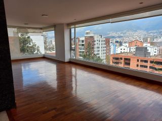 ARRIENDO EXELENTE DEPARTAMENTO 6to piso, hermosa vista Sector Gonzalez Suarez