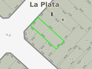 Terreno en venta - 256mts2 - La Plata