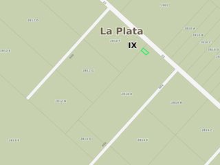 Terreno en venta - 277,50mts2 - La Plata