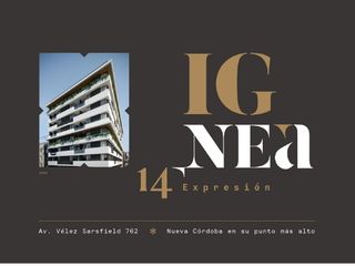 IGNEA 14 Nueva Cordoba - Posesion Dic 2023 Dpto 1 dormitorio Orientacion Norte