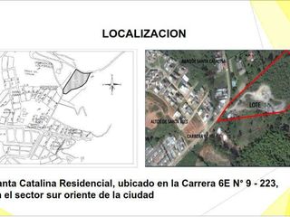 Foto 2 de Santa Catalina Vende proyecto sobre planos de apartamentos tipo VIS.