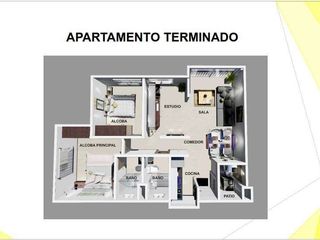 Foto 12 de Santa Catalina Vende proyecto sobre planos de apartamentos tipo VIS.