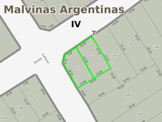 Terreno en venta - 426Mts2 - Tortuguitas, Malvinas Argentinas