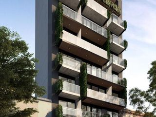 VENTA Monoambiente divisible al frente con salida a amplio balcón en Villa Urquiza - En Construccion
