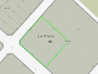 Terreno en venta - 2.500mts2 - Villa Elvira, La Plata