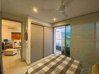 Precioso apartamento amoblado en primera línea de playa