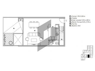 Casa Ho | UF 312 - Dúplex 3 Amb