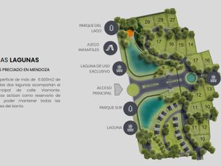 Lote en Venta Chacras de Coria -  Proyecto Qvattro Viamonte, Parque Sur - Mendoza