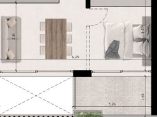 Departamento céntrico en venta de 1 dormitorio