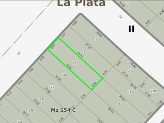 Terreno en venta  - 240mts2 - La Plata
