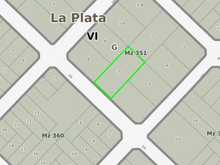 Terreno en venta - 430,3Mts2 - Villa Elisa