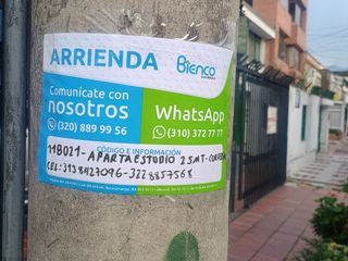 Foto 15 de apartaestudio en arriendo en quinta paredes-teusaquillo. Cod A118021