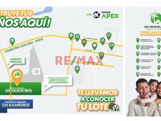 Foto 3 de Descubre la oportunidad de invertir en terrenos ubicados en la exclusiva lotización de COCOS DE JIBITO🌴. Esta área destaca por su entorno tranquilo y