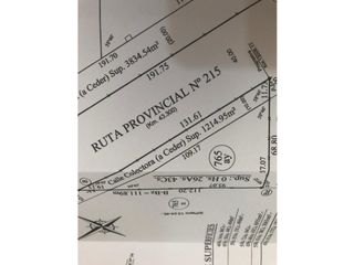 Foto 4 de Lote de 2.643 m2 sobre Ruta 215 (acceso a Brandsen)