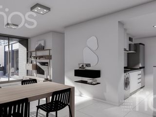 Venta departamento de dos dormitorios con balcón y  amenities en barrio Lourdes en Rosario