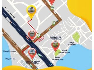 Foto 13 de Venta de Lotes Comerciales 165 m2 Panamericana Sur Km 44.5 Punta Negra