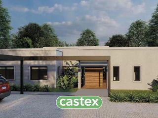 Foto 1 de Casa en venta a estrenar en una planta, con piscina en Golf - El Cantón