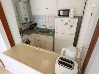 Foto 4 de Dos ambientes Zona Varese con vista al mar, Balcon terraza.