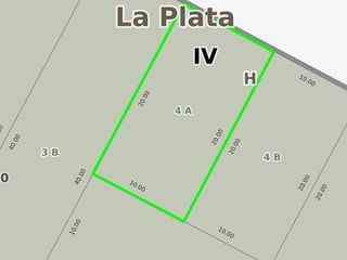 Terreno en venta - 200Mts2 - Villa Castells, La Plata