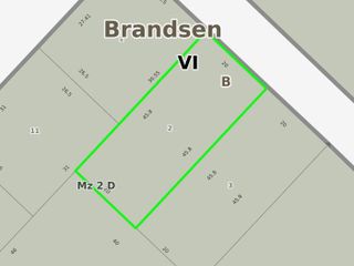 Terreno en venta - 917Mts2 - Coronel Brandsen