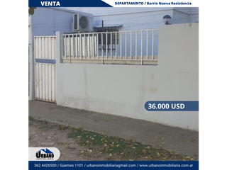 Foto 1 de DEPARTAMENTO EN VENTA - BARRIO NUEVA RESISTENCIA.