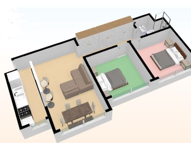 VENTA 3 Ambientes IMPECABLE, quincho y parrilla