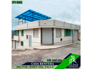 INMOPI Vende Casa Rentera, EDEN DEL VALLE. IPV - 0008