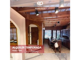 Foto 5 de ALQUILER TEMPORADA Chalet 4 AMB - zona Los Troncos MDP