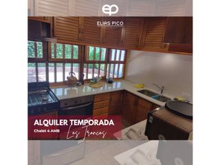 Foto 6 de ALQUILER TEMPORADA Chalet 4 AMB - zona Los Troncos MDP