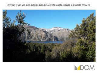 Increíble Oportunidad. Lote de 3723 m2 con vistas panorámicas sobre el Lago Meliquina