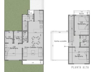 Venta Duplex  - Manzanares Chico / Pilar - 3 y 4 ambientes
