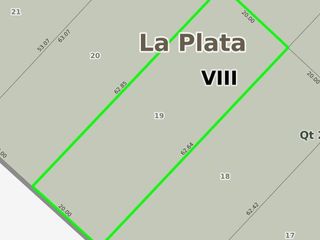 Terreno en venta- 1254mts2 - Abasto, La Plata