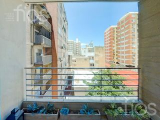 venta departamento de un dormitorio con balcón y amenities en zona Centro a estrenar