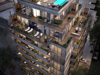 Departamento de 3 ambientes con terraza en Palermo Chico