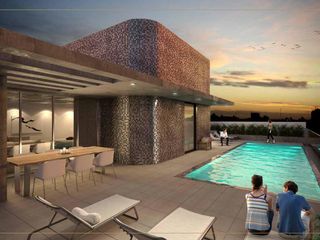 Departamento de 3 ambientes con terraza en Palermo Chico