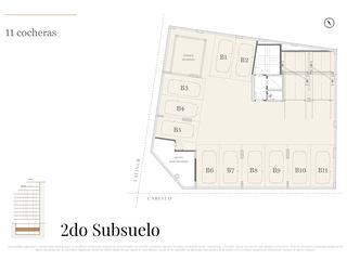 Departamento de 3 ambientes con terraza en Palermo Chico