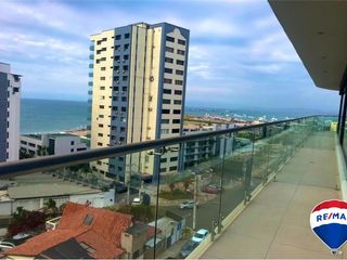 Oficina en venta con vista al mar, centro de Manta