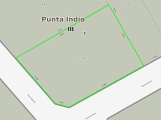 Terreno en venta - 950mts2 - Punta Indio