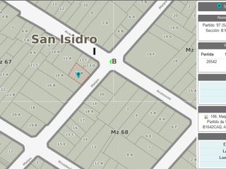 Terreno en Venta - 211 m2 - San Isidro Centro