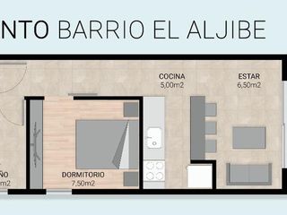 Departamento - Barrio El Aljibe