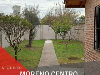 Alquiler, excelente casa en Moreno Centro
