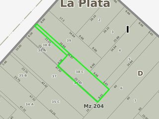Terreno en venta - 206Mts2 - La Plata