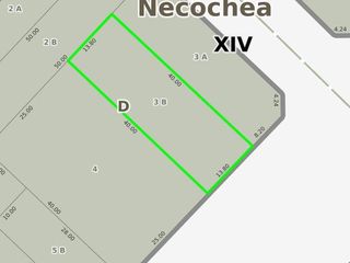 Terreno en venta - 552mts2 - Necochea