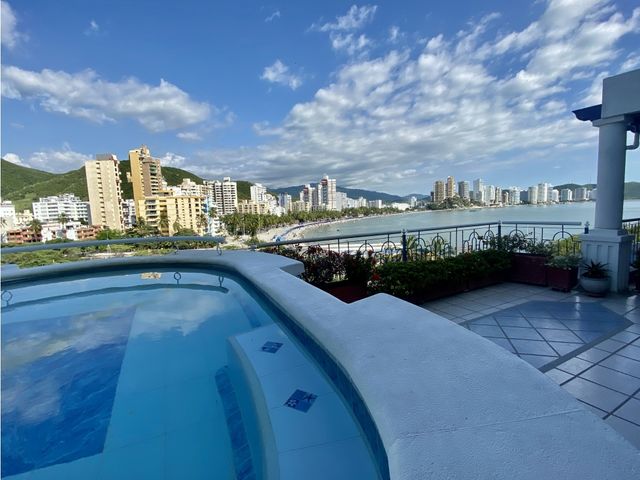 Venta apartamento con piscina privada, Cascadas Rodadero, Santa Marta