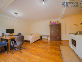 Departamento 1 ambiente con patio en villa pueyrredon monoambiente