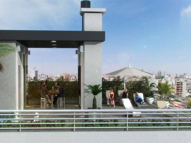 VENTA DEPARTAMENTO MONOAMBIENTE PARQUE CHAS PATIO