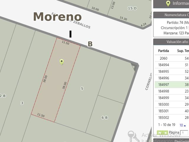 Departamento en Venta, 2 ambientes en Moreno