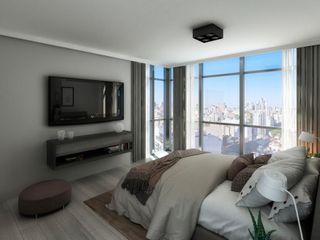 Human Abasto Towers 3 ambientes en piso alto con grandes vistas y amenities de lujo