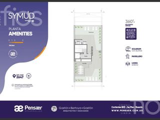 Venta Departamento  monoambiente con balcón y amenities Nuestra Señora De Lourdes en construcción